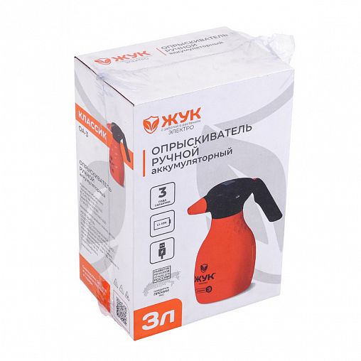 Опрыскиватель аккумуляторный Жук Классик, 3,7 В, 2 Ач, 2 л фото