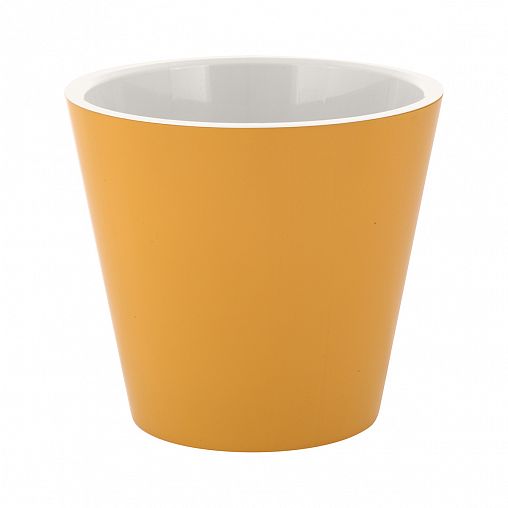 Горшок для цветов InGreen London, на колесах, 15,7 л, спелая груша фото