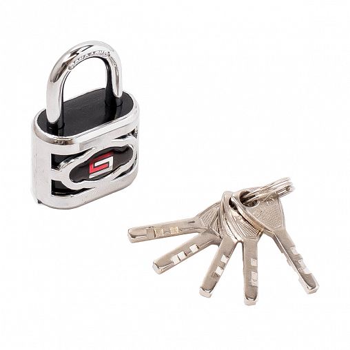 Замок навесной Булат ВС 3-П30 ПЛ, d 5 мм, 5 ключей фото