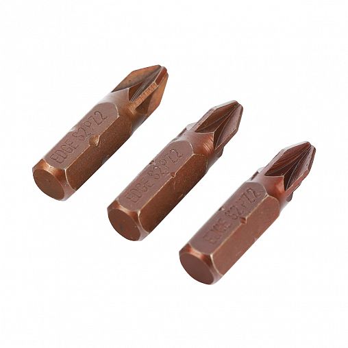 Биты Edge By Patriot PZ2, 25 мм, 3 шт фото