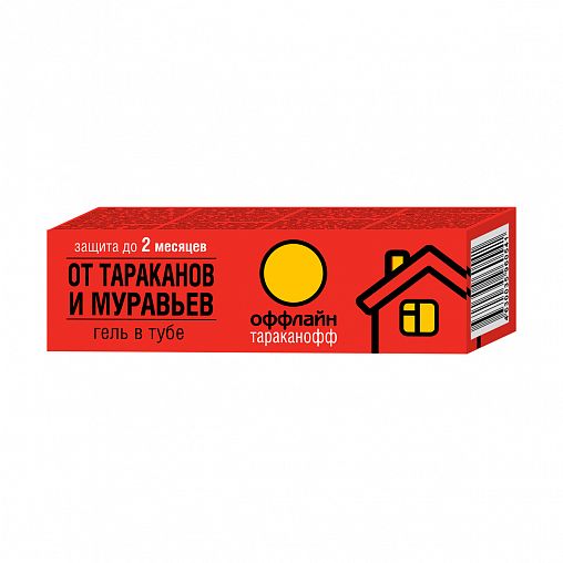Средство от тараканов и муравьев Тараканофф Оффлайн, гель, 20 мл фото