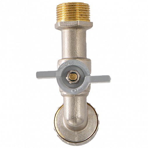 Кран шаровой водоразборный СТМ, 1/2", бабочка фото