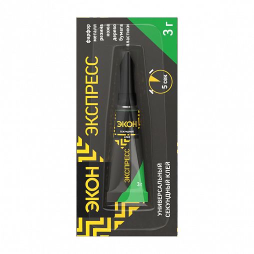 Клей секундный Экон Экспресс, 3 г фото