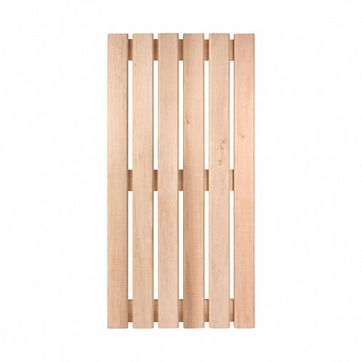 Решетка на пол для бани и сауны Банные штучки, ольха, 50 х 100 х 4 см фото