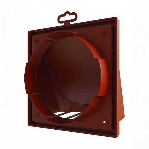 Выход стенной вытяжной Era 1919К15.16ФВ терр, 190 x 190 мм, обратный клапан, D 150/160 мм фото