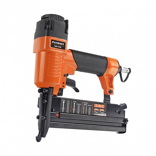 Пневмостеплер Patriot ANG 210R, 3 в 1, для скоб, шпилек и гвоздей, тип 90, 13 - 40 мм, 85 л/мин фото
