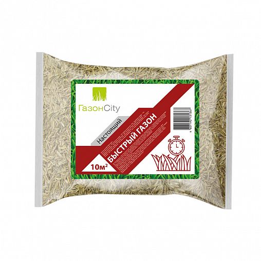 Семена газона ГазонCity Настоящий Быстрый, 0,3 кг фото