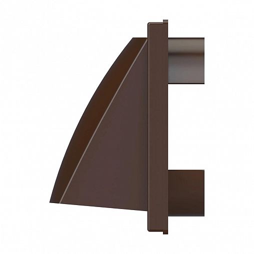 Выход стенной вытяжной Era 1515К12,5ФВ кор, 150 x 150 мм, с обратным клапаном, с фланцем D 125 мм фото