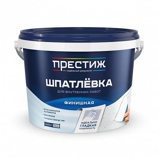 Шпатлевка финишная Престиж, акриловая, 3 кг фото