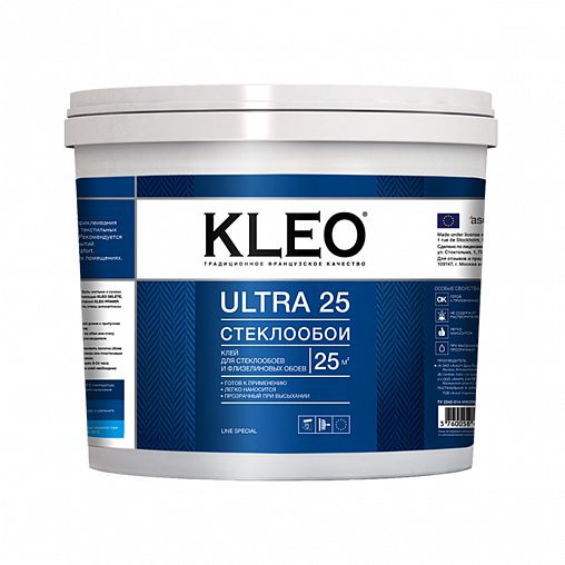 Клей для стеклообоев Kleo Ultra 25 готовый, 5 кг цена - купить в ...