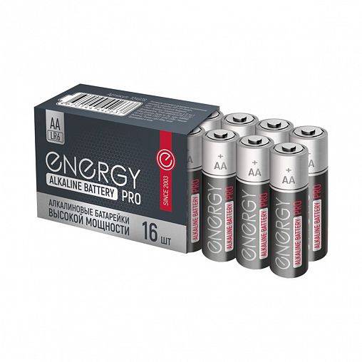 Батарейка Energy Pro LR6/16S, типоразмер АА, 16 шт фото