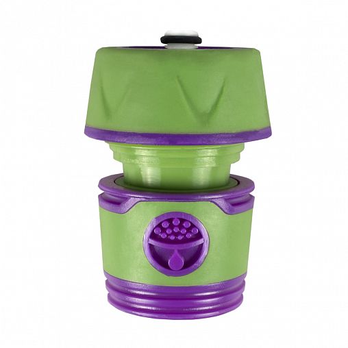 Соединитель для шлангов Don Gazon, с автостопом, 3/4" фото