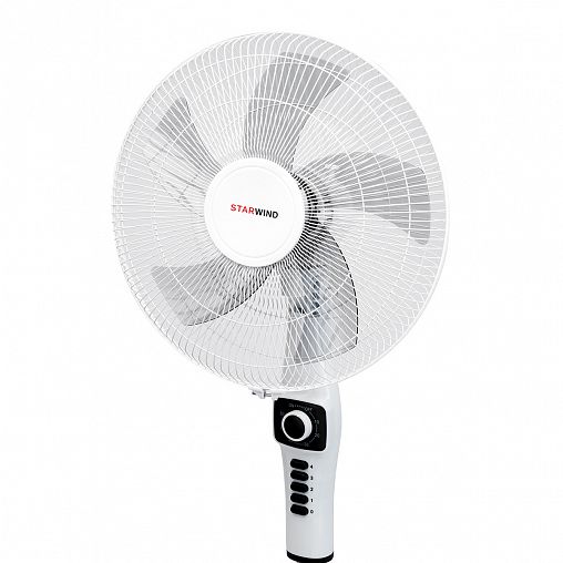 Вентилятор напольный Starwind SAF1252, 50 Вт, 4 скорости, белый фото