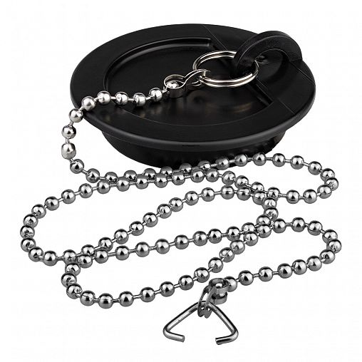 Пробка для ванны с цепочкой MasterProf, 45 см фото