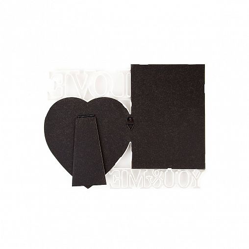 Фоторамка-коллаж на 2 фото Art House, 10 x 15 см + 13 x 13 см фото