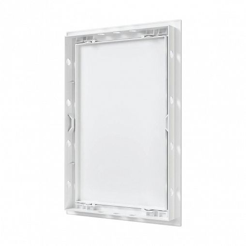 Люк-дверца ревизионная Auramax AD2030, пластик, нажимная, с фланцем 196 x 296 мм, 218 x 318 мм фото