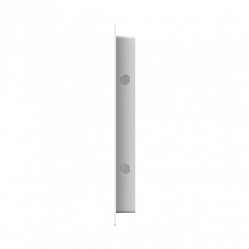 Люк-дверца ревизионная Evecs L2020N, ABS-пластик, нажимная, с фланцем 200 x 200 мм, 224 x 224 мм фото