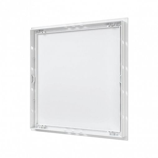 Люк-дверца ревизионная Auramax AD3535, пластик, нажимная, с фланцем 346 x 346 мм, 368 x 368 мм фото