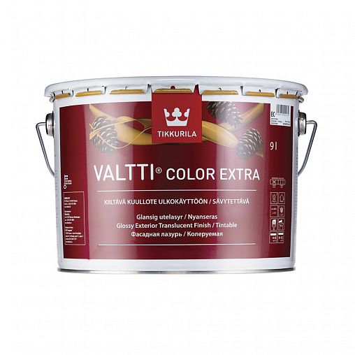 Фасадная лазурь Valtti Color Extra (Валтти Колор Екстра) TIKKURILA 9л ...