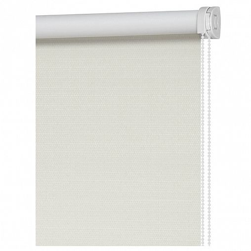 Рулонная штора Decofest Шалюр Молочный, блэкаут, миниролл, 80 x 160 см фото