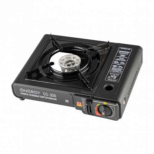 Туристическая газовая горелка Energy GS-300, с пьезоподжигом, в кейсе фото