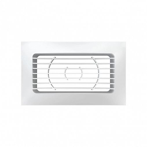 Решетка вентиляционная приточно-вытяжная Era 511РСФ, ABS-пластик, с фланцем 110 x 55 мм, 140 x 85 мм фото