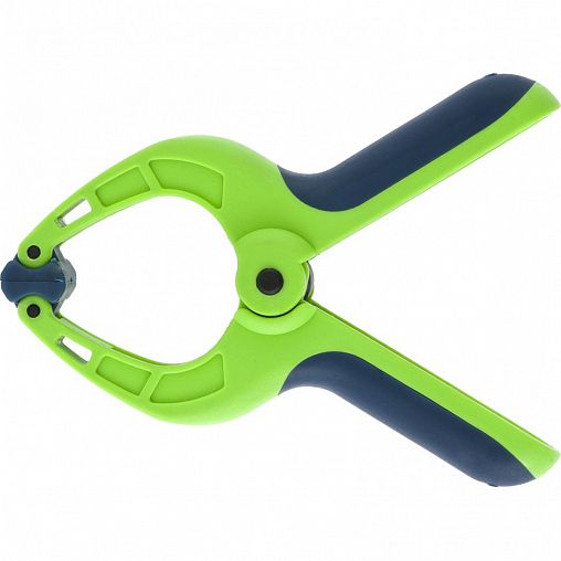 Струбцина клещеобразная Сибртех, 1 - 1/4", двухкомпонентные рукоятки, 33 мм фото