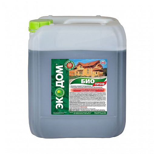 Антисептик для дерева Экодом Биопроф, 10 кг фото Антисептик для дерева Экодом Биопроф, 10 кг фото