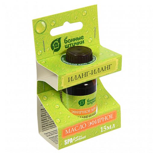 Масло эфирное Банные штучки Spa & Sauna Иланг-иланг, 15 мл фото