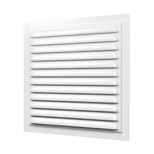 Решетка вентиляционная вытяжная Era 1515МЭ, стальная, 150 x 150 мм фото