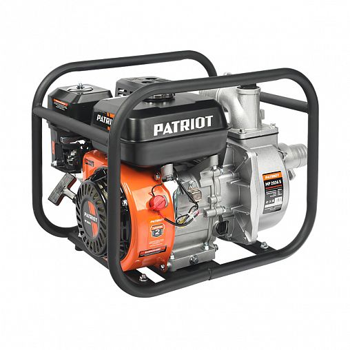 Мотопомпа бензиновая Patriot MP 2036 S, 6,5 л.с, 600 л/мин фото
