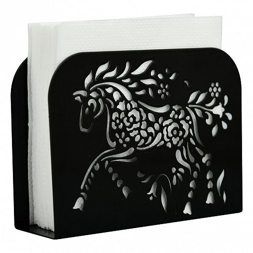 Салфетница Мультидом Спирит, сталь, 14 x 10 x 4 см фото