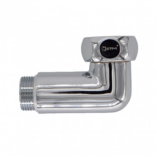 Уголок для монтажа полотенцесушителя СТМ CPLM0134, 1"х 3/4", внутренняя/наружная резьба фото