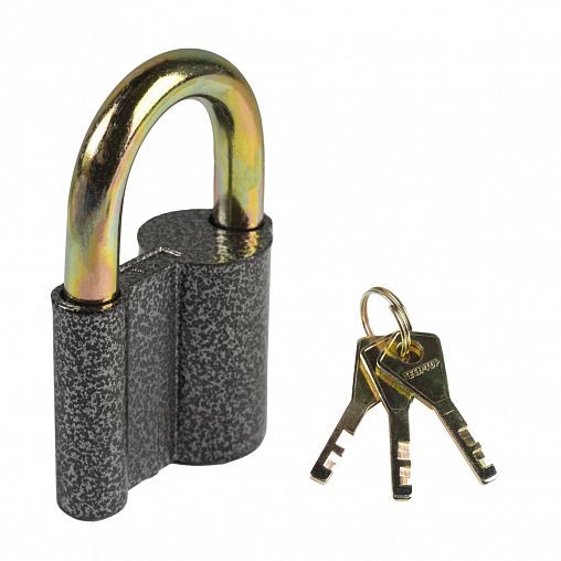 Замок навесной Tech-Top TB-2, 78 x 54 x 22 мм, 3 ключа фото