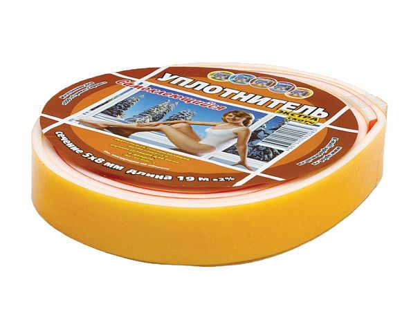 Утеплитель самоклеящийся Экстра, с защитной пленкой, 5 x 8 мм, 19 м фото