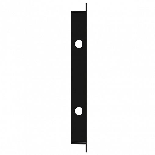 Люк-дверца ревизионная Evecs L1520N black, нажимная, с фланцем 200 x 200 мм, 224 x 224 мм фото