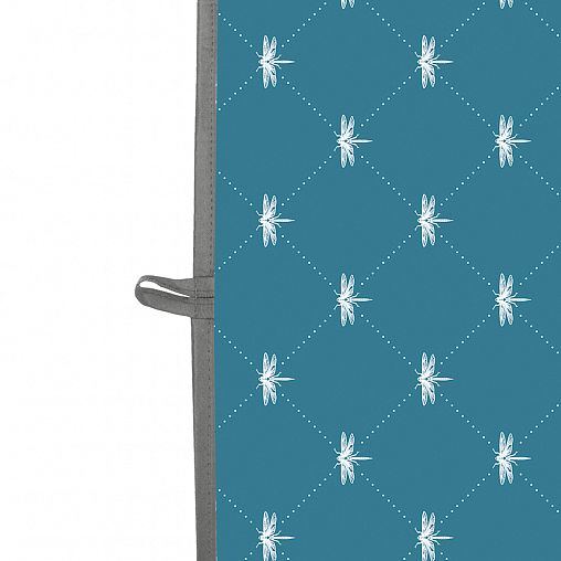 Коврик для глажки белья Nika Стрекозы на синем, 110 x 75 см фото