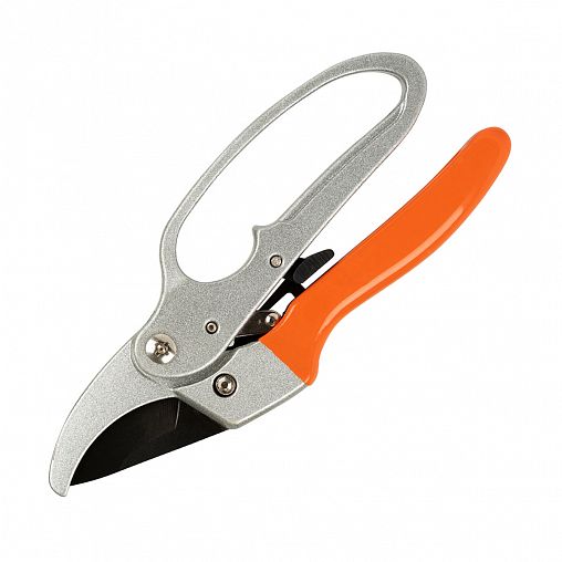 Секатор храповый Park HG0034, пластиковые рукоятки, диаметр реза 10 мм, 205 мм фото