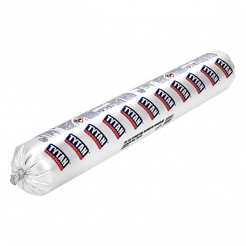 Полиуретановый герметик Tytan Professional PU 40, 600 мл, RAL 9016, белый фото