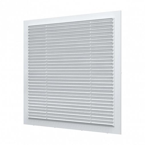 Решетка вентиляционная Era 2828С, пластиковая, с сеткой, 285 x 285 мм фото
