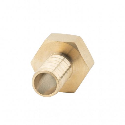 Штуцер латунный для шланга Alato с внутренней резьбой 3/4", 20 мм фото