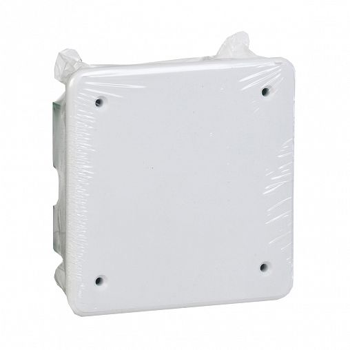 Коробка распаячная скрытой установки IEK КМ41021, для полых стен, 92 x 92 x 45 мм, IP20, белая фото