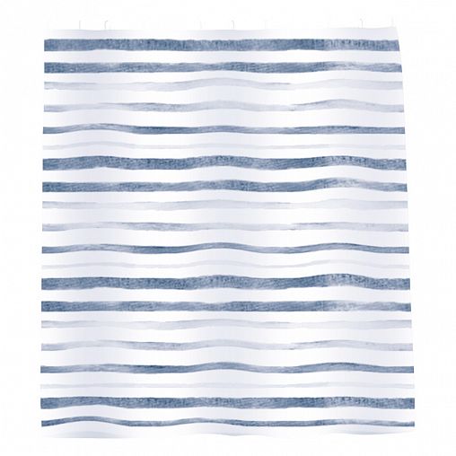 Штора для ванной Рыжий кот Штрихкод SC-PE-54, 180 x 180 см, полиэстер фото