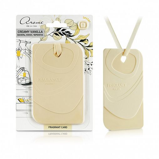 Ароматизатор для дома АЕР Fragrant Card Creamy vanilla фото