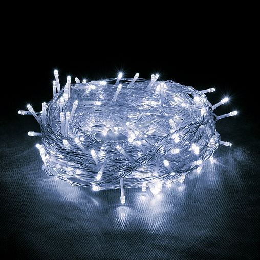 Электрогирлянда-конструктор Vegas Нить, 48 LED ламп, 5 м, холодный свет фото