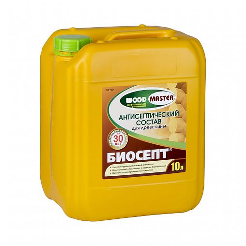 Антисептик для дерева Woodmaster Биосепт, 10 л фото