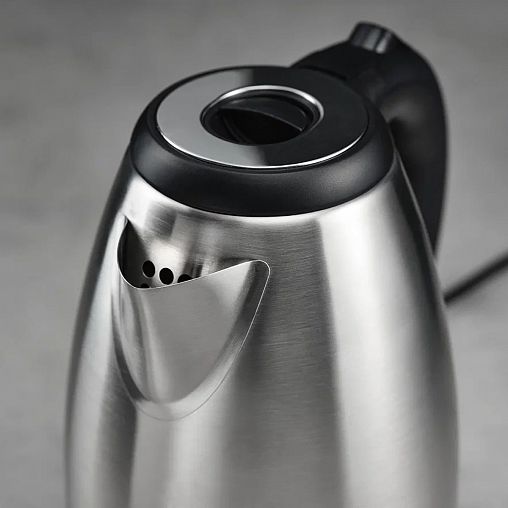 Чайник электрический Scarlett SC-EK21S51, 1,8 л, нержавеющая сталь фото