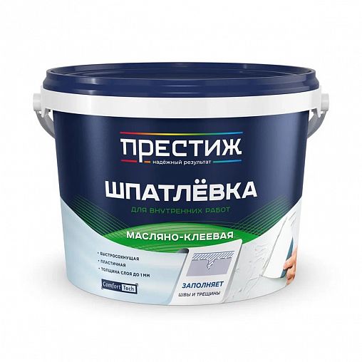 Шпатлевка масляно-клеевая Престиж, 3 кг фото