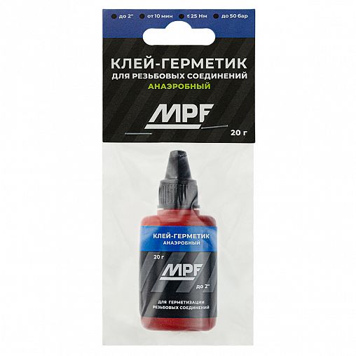 Анаэробный герметик для резьбовых соединений MPF, 20 г фото