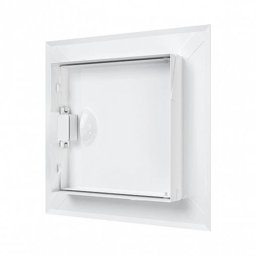 Люк-дверца ревизионная Evecs ЛТ1515Мп, стальная на магните, с фланцем 150 x 150 мм, 210 x 210 мм фото